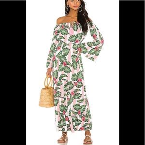 Lovers & Friends Love Spell Maxi Pink Palm SzS